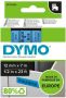 Dymo Labeltape 45016 D1 720560 12mmx7m zwart op blauw - Thumbnail 2