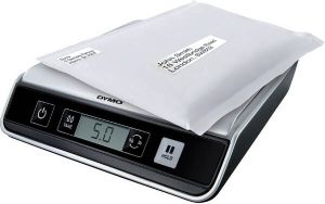 Dymo postweegschaal M10 weegt tot 10 kg gewichtsinterval van 2 gram