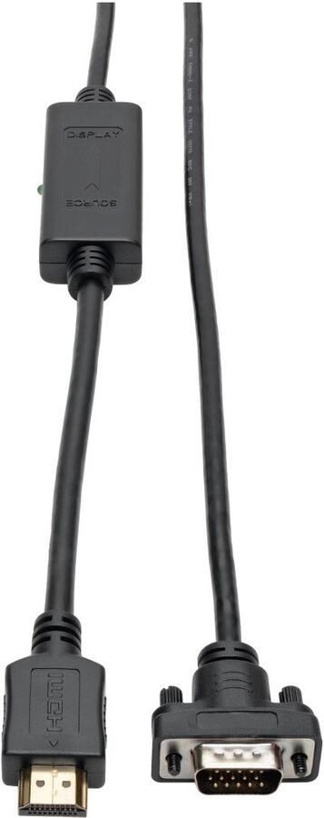 Eaton Tripp Lite P566-010-VGA video kabel adapter 3 m HDMI HD15 MICRO-USB B Zwart