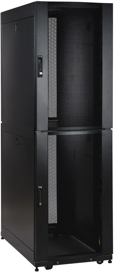 Eaton Tripp Lite SR42UBCL rack 42U Vrijstaande rek Zwart