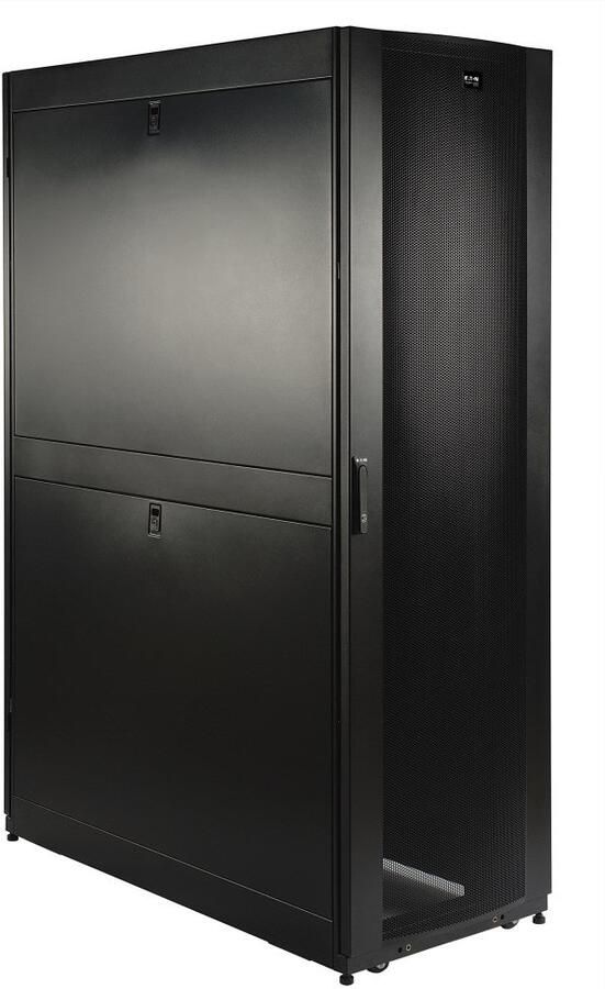 Eaton Tripp Lite SR42UBDP48 rack 42U Vrijstaande rek Zwart