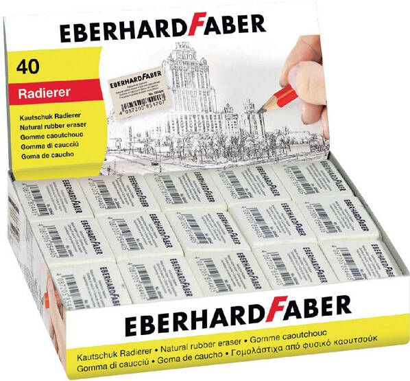 Eberhard Faber Gum EF-585440 wit - Foto 1