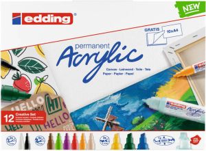 Edding Acrylmarker starterskit klein Scandinavisch