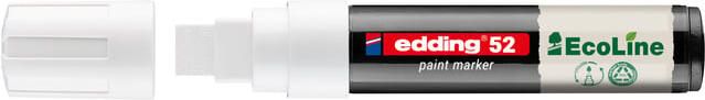 Edding Ecoline Paintmarker edding 52 EcoLine op waterbasis 4-15mm wit