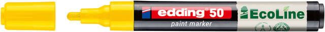 Edding Ecoline Paintmarker edding 50 EcoLine op waterbasis 2-3mm geel