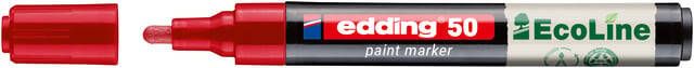 Edding Ecoline Paintmarker edding 50 EcoLine op waterbasis 2-3mm rood