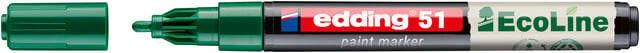 Edding Ecoline Paintmarker edding 51 EcoLine op waterbasis 1-2mm groen