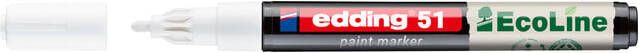 Edding Ecoline Paintmarker edding 51 EcoLine op waterbasis 1-2mm wit