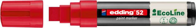 Edding Ecoline Paintmarker edding 52 EcoLine op waterbasis 4-15mm rood