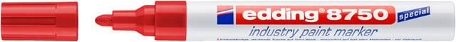 Edding Paintmarker 8750 industrie 2-4mm rood