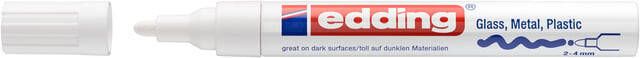 Edding Paintmarker 750 op oliebasis 2-4mm creatief wit