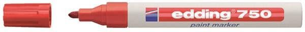 Edding Paintmarker 750 op oliebasis 2-4mm rood