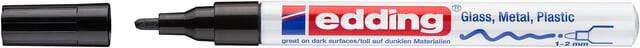 Edding Paintmarker 751 op oliebasis 1-2mm creatief zwart