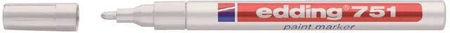 Edding Paintmarker 751 op oliebasis 1-2mm wit