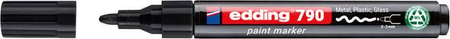 Edding Paintmarker 790 op alcoholbasis 2-3mm zwart