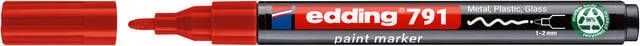 Edding Paintmarker 791 op alcoholbasis 1-2mm rood