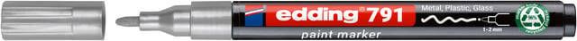Edding Paintmarker 791 op alcoholbasis 1-2mm zilver