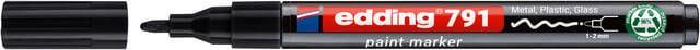 Edding Paintmarker 791 op alcoholbasis 1-2mm zwart