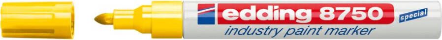 Edding Paintmarker 8750 industrie 2-4mm geel