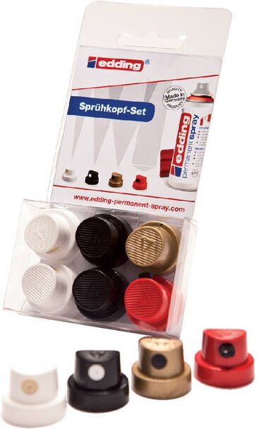 Edding Â 5200 permanent spray spuitkoppenset - Foto 2