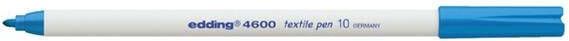Edding Viltstift 4600 textiel rond lichtblauw 1mm
