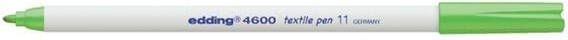 Edding Viltstift 4600 textiel rond lichtgroen 1mm