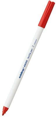 Edding Viltstift 4600 textiel rond rood 1mm