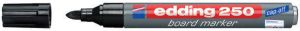 Edding Viltstift 250 whiteboard rond zwart 1.5-3mm