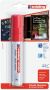 Edding Viltstift 4090 window schuin rood 4-15mm op blister - Thumbnail 2
