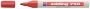 Edding Viltstift 750 lakmarker rond rood 2 4mm - Thumbnail 1