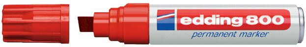 Edding Viltstift 800 schuin 4-12mm rood - Foto 4