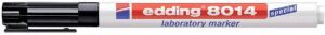 Edding Viltstift 8014 laboratory ronde punt 1mm F zwart