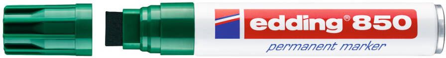 Edding Viltstift 850 blokpunt groen 5-16mm - Foto 3