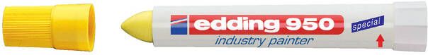 Edding Viltstift 950 pastamarker industry rond 10mm geel