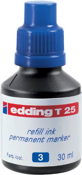 Edding Viltstiftinkt T25 blauw