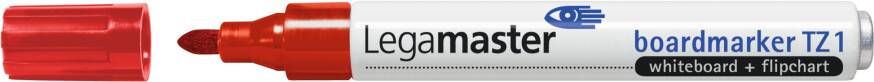 Edding Viltstift Legamaster TZ1 whiteboard rond rood 1.5 3mm