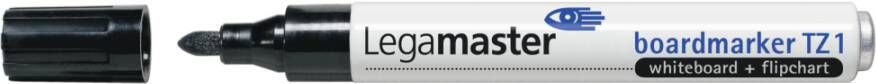 Edding Viltstift Legamaster TZ1 whiteboard rond zwart 1.5-3mm