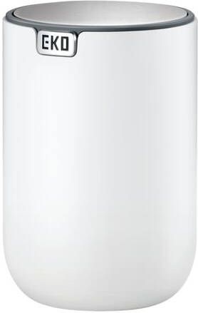 EKO Afvalbak Fandy 2 tafelmodel met swingdeksel 1 5 liter wit