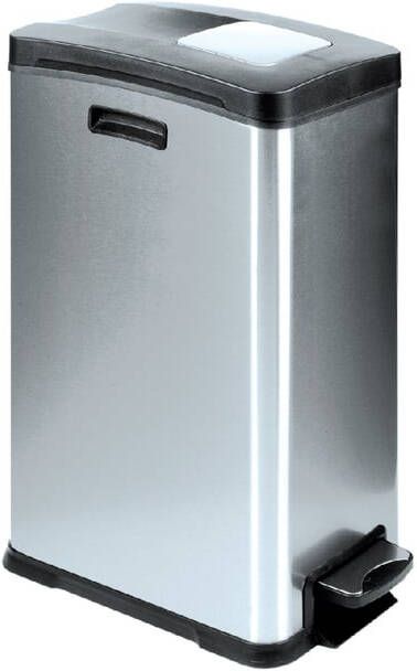 Vepa Bins Prullenbak Rejoice RVS met kunststof binnenbak 30liter