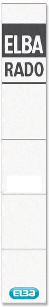 Elba Rado Plast rugetiket ft 2 4 x 15 9 cm pak van 10 stuks