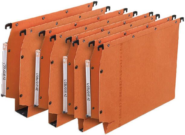 Elba Hangmap AVZ Mark5 A4 U-bodem 50mm oranje - Foto 2