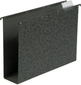 Elba Hangmap Vertic folio 80mm hardboard zwart