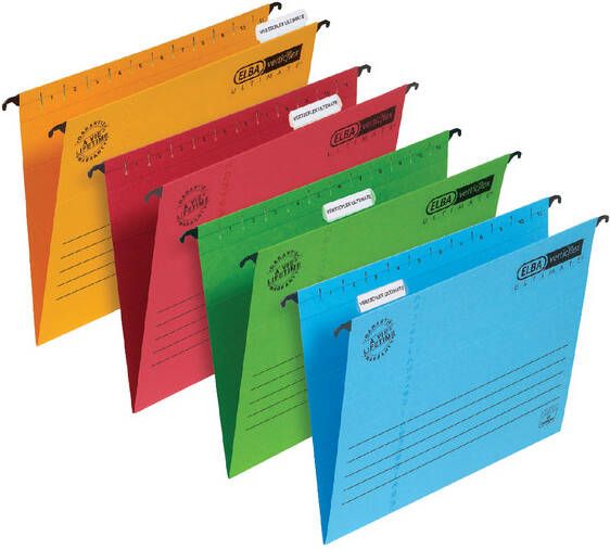 Elba Hangmap Verticflex Ultimate A4 V-bodem blauw