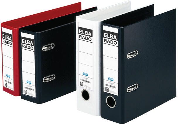 HAMELIN ELBA Rado Plast ordner A5 liggend 75 mm kunststof zwart - Foto 2