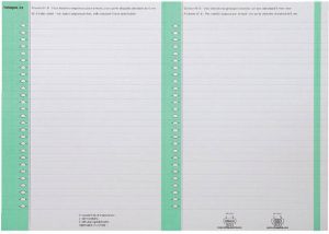 Elba ruiterstrook type 8 vel met 2x27 etiketten pak van 270 etiketten groen