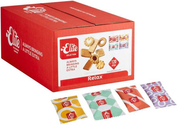 Elite Koekjes Relax biscuits 120 stuks