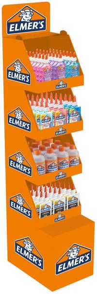 Elmer's KINDERLIJM DISPLAYÀ 88 STUKS ASSORTI