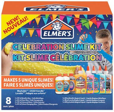 Elmer's Kinderlijm slijmkit Celebration