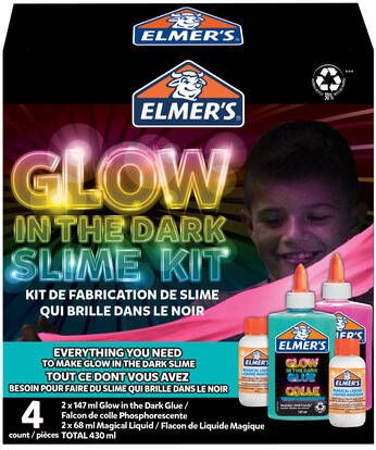 Elmer's Kinderlijm slijmkit glow in the dark