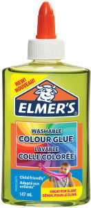 Elmer's transparante vloeibare lijm flacon van 147ml groen